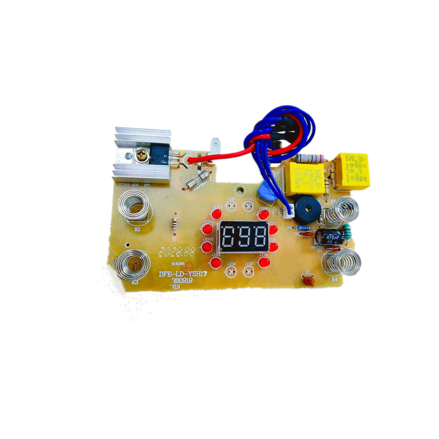 辽宁便捷智能电水壶控制板方案开发设计 养生壶PCBA线路板来图做样