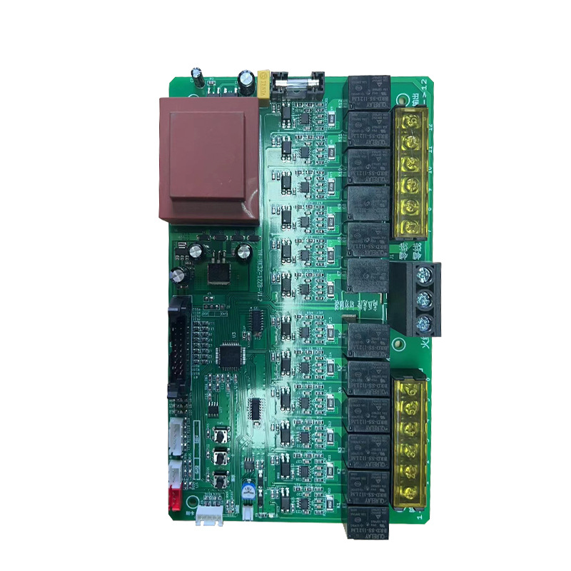 辽宁电瓶车12路充电桩PCBA电路板方案开发刷卡扫码控制板带后台小程序